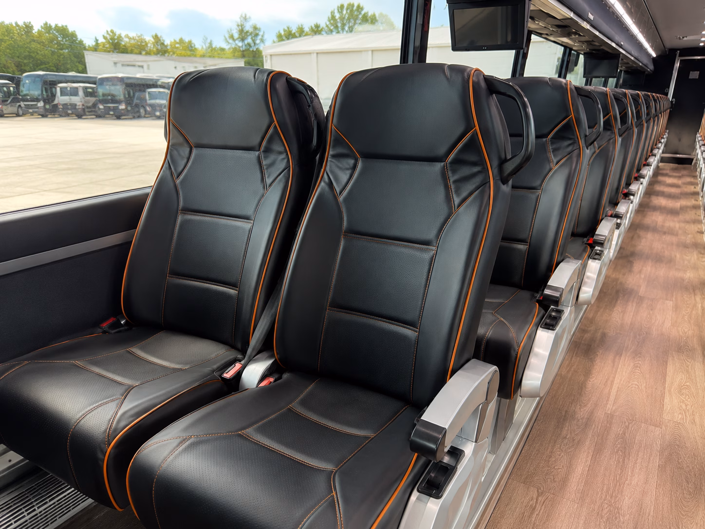 augusta charter bus services inside
